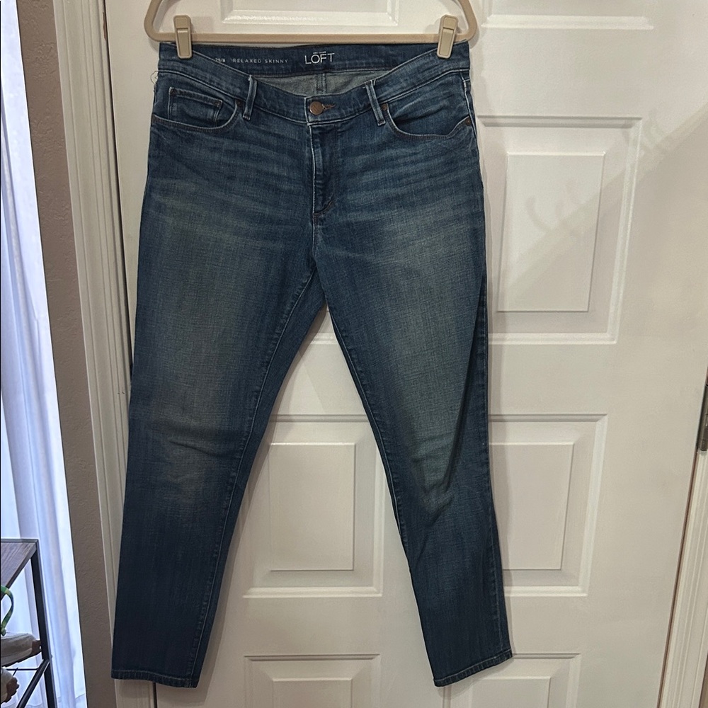 LOFT Relaxed Skinny Jeans 29/8